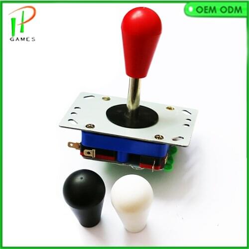 2 way 4 way 8 way can be adjusted ZIPPY joystick Oval topball arcade joystick Long shaft Fighting rocker 1pcs free shipping