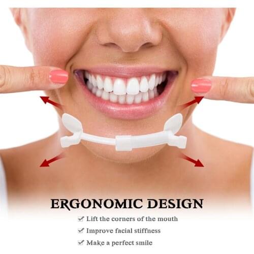 5pcs/Pack Facial Exerciser Slim Mouth Exercise Neck Toning Smile Training Massage Tightener Facial Exerciser Facial Lift Tools