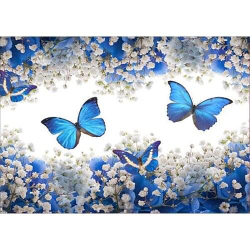 New 5D Diy Diamond Painting Animal Butterfly Cross Stitch Diamond Mosaic Needlework Diamond Embroidery Home Decor Handcraft