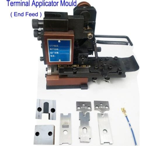 Normal Precision OTP Terminal Applicator Mould with Blade Vertical Feeding OTP Mold Terminal and Wire Cable Crimping Machine