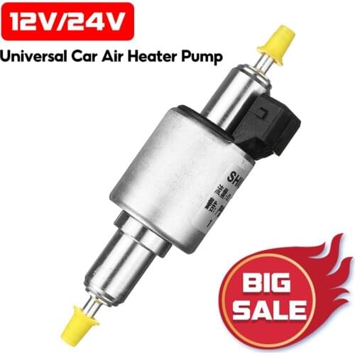 BIG SALE 12V 24V Universal Car Heater Oil Fuel Diesel Pump Air Parking Heater Car Styling Accessories
