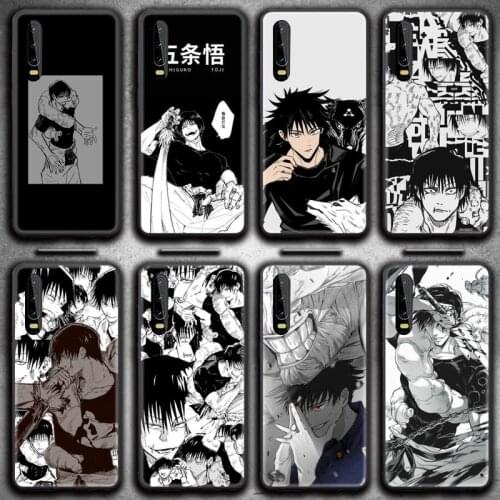 Toji Fushiguro Jujutsu Kaisen Phone Case for Huawei P20 P30 P40 lite E Pro Mate 40 30 20 Pro P Smart 2020