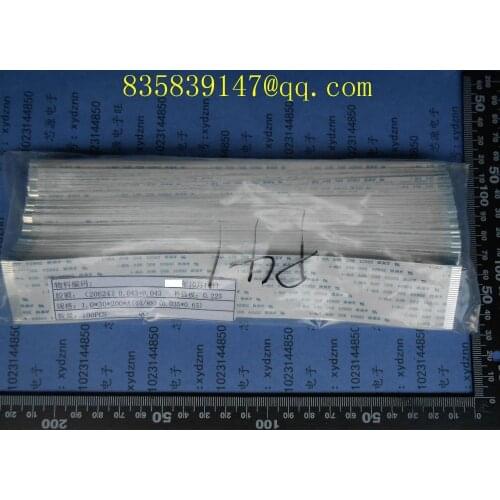 FFC cable 1.0 pitch-30pin-200mm-A same direction flexible flat cable ROHS customization is available
