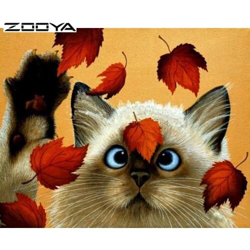 ZOOYA DIY Diamond Painting Animal Kit Picture Of Rhinestone New Needlework Home Decoration Paint Embroidery Full Drill Icon T44