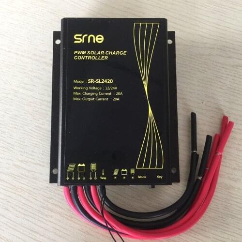 New Energy 12v 24v solar panel charge controller 10A 20A water proof solar charge controller regulator lighingcontroller Voltage