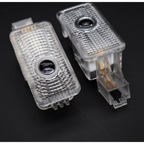 2PCS Logo Projector Lamps Car Door Welcome Lights For Acura MDX ZDX RLX TLX TL LED Courtesy Laser Atmosphere Lamp Warning Lights