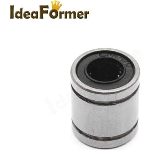 LM8SUU linear motion ball bearing bush bushing for 8mm linear guide rod round shaft for 3D printer CNC parts