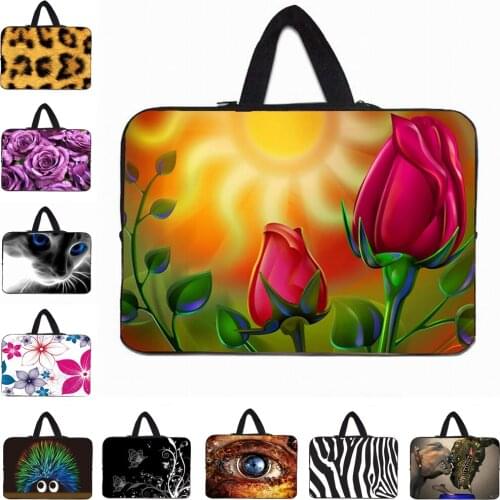 Multisize Neoprene Laptop Handbag Carry Case For Macbook Air Acer Aspire One 11 13 Dell XPS 10 12 14 17 15 Computer Accessories