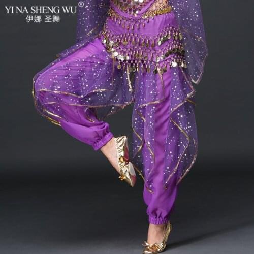 New Women Belly Dance Trousers Sexy Woman Belly Dancing Pants Bellydance Costumes Pants Belly Dance Indian Pants 5 Colors Women