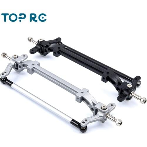 New 1PCS Metal Front Axle with Steering Link for 1/14 Tamiya Tractor Truck RC Car Parts