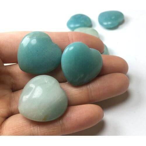 Natural Beautiful Tianhe Heart, Tianhe Crystal Heart, Healing 25*25mm