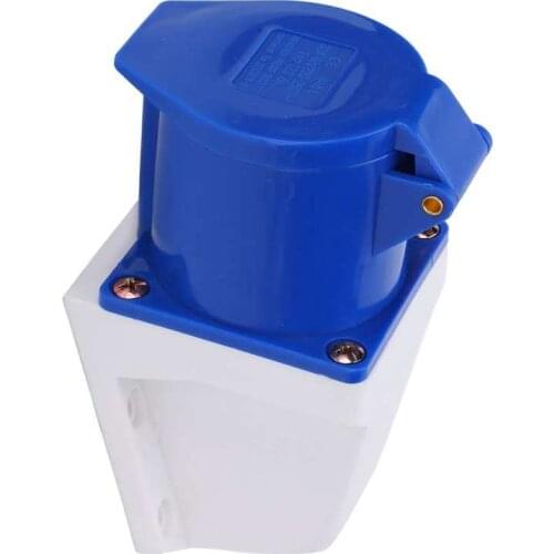 Industrial Power Socket Single‑Phase Industrial Power Socket Heat Resistance for Power Plant for Stationing