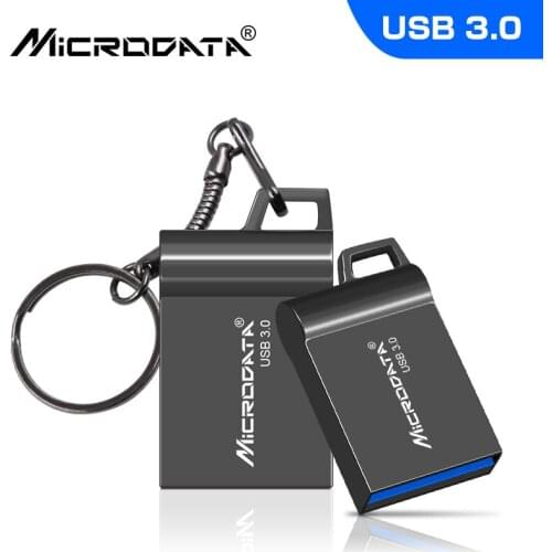 Super Mini USB flash Drive 128GB 64GB 32GB 8GB Metal Pen Drive Pendrive 128 64 32 16 8 GB Flash Memory Cle USB Stick