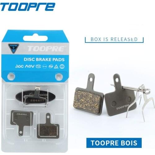 TOOPRE MTB Brake Pads Mountain Road Foldable Bicycle Disc Brake Pads for Shimano M395/M355/M446/M315