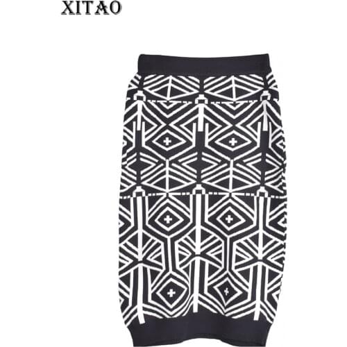 Женские вязаные юбки XITAO China At AliExpress
