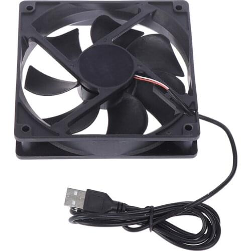 1Pc 5V USB Connector 50x50x10mm PC Computer Cooling Cooler Fan Heatsink