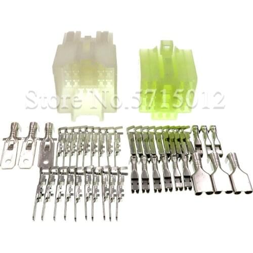 22 Hole Auto Window Lifter Wire Connector Car Engine Gearbox Wiring Harness Plug Female Male Sockets