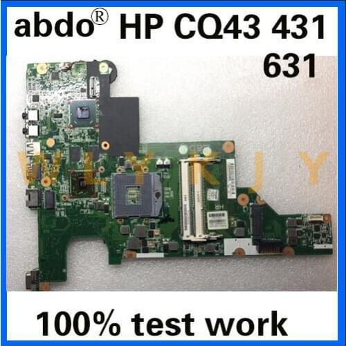 646670-001 646672-001 for HP CQ43 431 631 Laptop Motherboard HM65 DDR3 HD 7400 M video card 100% test work