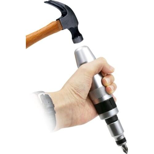 7pcs Multi-purpose Heavy Duty Shock screw Driver Chisel Bits Tools Socket Kit Impact Screwdriver Set With Case Flat