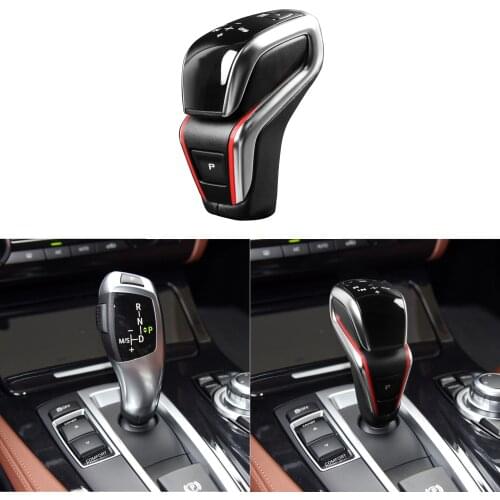 LHD RHD Carbon Fiber Car Gear Shift Shifter Knob Lever For BMW M Sport 5/6/7 Series F10 F07 F12 F06 F01 F25 F26
