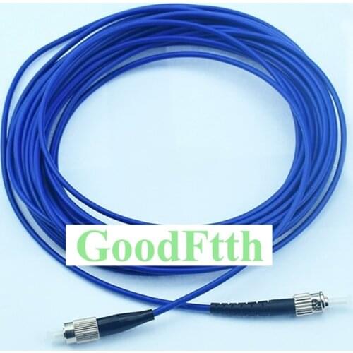 Armoured armored Patch Cord Jumper FC-ST UPC FC/UPC-ST/UPC SM Simplex GoodFtth 20-50m