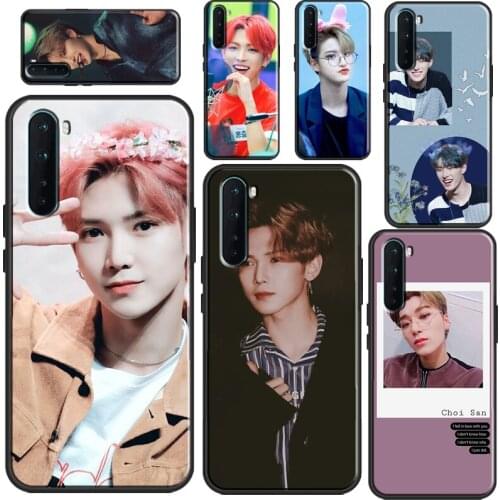 Ateez San Yeosang Mingi Case For OPPO A5 A9 A31 A53 2020 A1K A3S A5S A52 A72 Find X3 Pro F5 F7 A15 A83 A91 Cover
