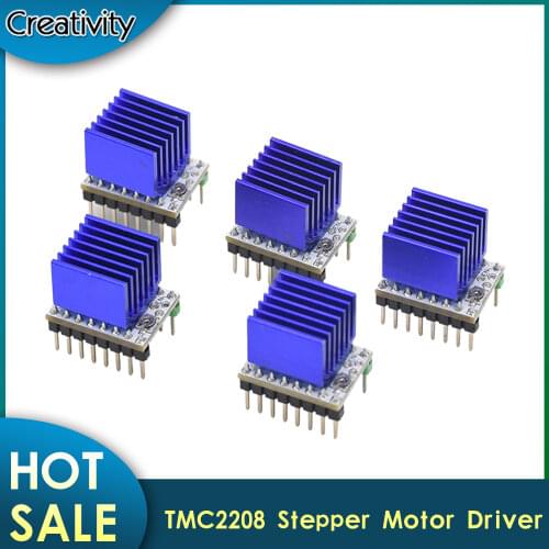 5PCS Makerbase MKS TMC2208 2208 Stepper Motor Driver StepStick V2.0 3D Printer Parts ultra silent For SGen_L Gen_L Robin Nano
