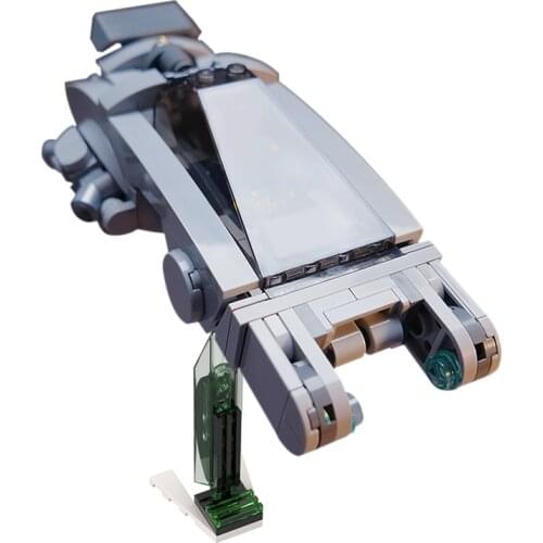 MOC Mini Aircrafts High-tech Bricks Aircraft Famous Movie Bricks Building Block Model DIY Toy For Childrens Gift Collection