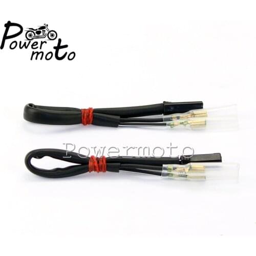 Motorcycle Turn Signal Wire Plug Connector Indicator Adapter For Suzuki GSXR600 GSXR750 GSXR1000 DRZ400S SV1000 SV650 1997-2014