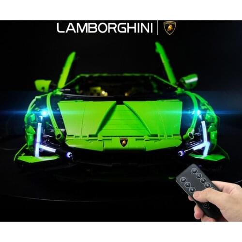 Goe LED Light Up Kit For Lego 42115 Compatible With High-Tech Series Sián FKP 37 Car Blocks Lamp Set Toys(NOT Include Model)