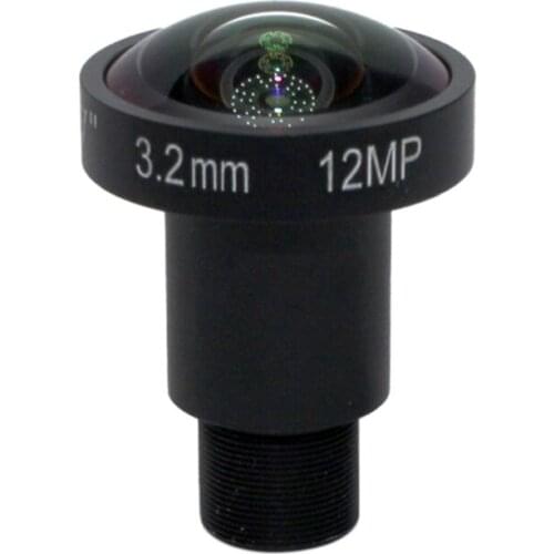 Single Board Camera Lens 3.2Mm 12 Million Pixels HD Network Lens CCTV LENS Camera Accessories