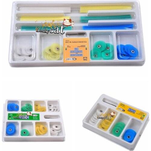 Dental Polishing Strips Mandrel Set Dental Supplies Resin Filling Material Finishing Dental Disc 3 Type For Choose