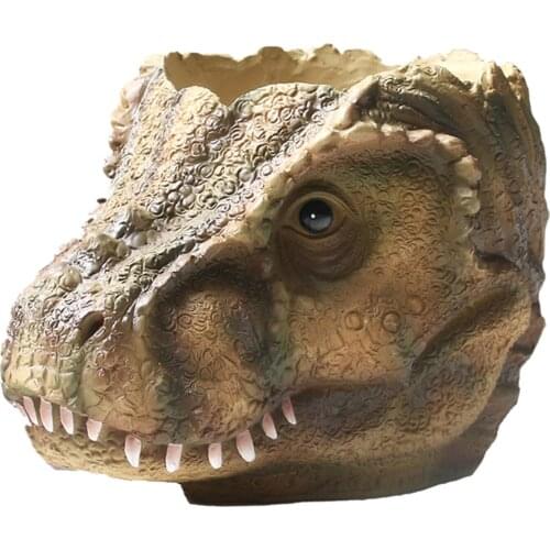 Realistic Dinosaur Flower Pot Succulents Animal Planter Indoor Outdoor Bonsai Pot Ornaments