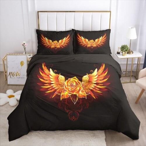 Luxury Bedding Set 3pcs with Zipper 3D Duvet Cover Set Bed Linen Quilt/Comforter Coves King Queen Full Double Size Bedclothes