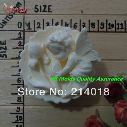 The boy angel modelling silicon soap mold fondant Cake decoration mold wholesale Handmade soap mold NO.:SO389