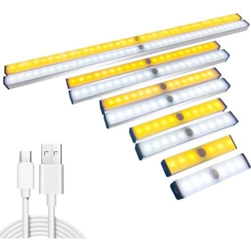 14/20/36 LEDs PIR LED Motion Sensor Light Cupboard Wardrobe Bed Lamp LED Under Cabinet Night Light For Closet Stairs Kitchen