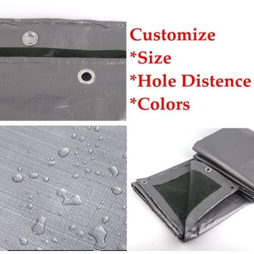 Thickness 0.32mm PE Tarpaulin Rainproof Cloth Garden Courtyard Succulent Plants Tarpaulin Rainproof Cloth Waterproof Cover