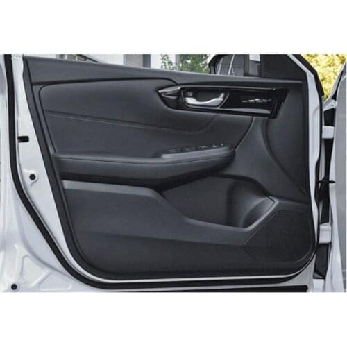 Microfibre Leather Protective Interior Doors Panel Center Armrest Decorated Cover For Honda Crider 2019 RHD Valid CAB029