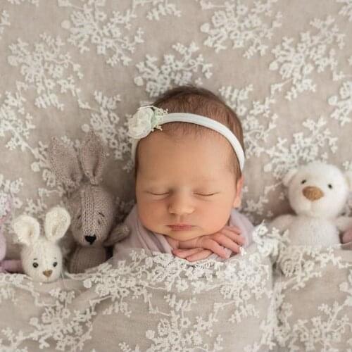 2021 New Newborn Photography Props Floral Backdrop studio Flower Blanket Photos Shoots Baby Picture Shooting Fabric Accessories
