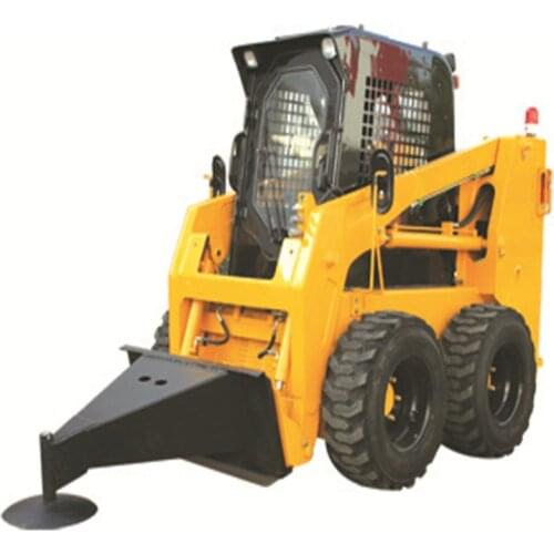 SY65 Diesel Engine Mini Front Loader Small Size Hydraulic Control Wheel Skid Steer