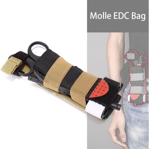 Molle Tactical First Aid Kits Tourniquet Medical Bag Outdoor Waist Pack Army Hunting Emergency Camping Survival Tool Edc