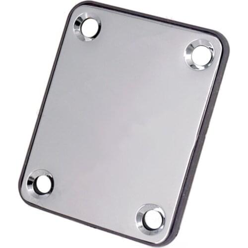 A set of silver Neck plates Electric Guitar neck plates Musical instrument Guitar Accessories parts