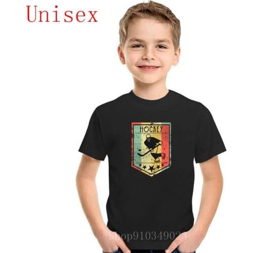 Newest fashion hockey printing children Streetwear kids Shirt Hockey top Tees shirts for teenage girls Kpop boys clothes 8 years