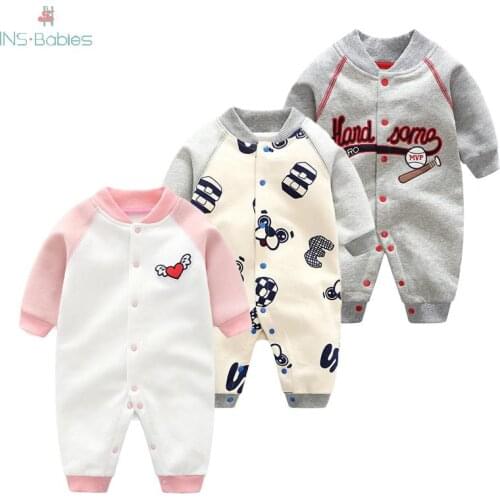 2020 New Spring Baby Boys Girls Long Sleeved Clothes Infant Baby Clombing Clothes 0-1y Baby Autumn Sweater Thin Cashmere Jumpsut