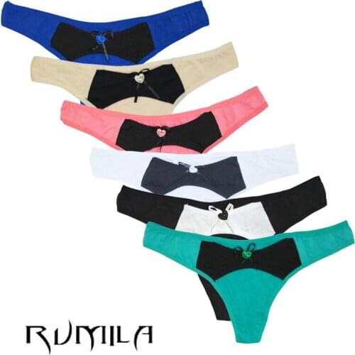 New Arrival Womens Fashion Sexy Cotton Soft Underwear Thong Panties Nightgown G-string 1pcs/Lot 87262