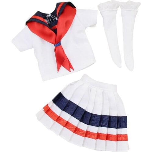 ICY DBS Blyth DollDBS Blyth icy 1/6 bjd Clothes New student uniform suit wild for Neo doll 30cm toys girl gift licca