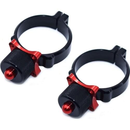 CNC Aluminum DIRT BIKE PIT BIKE High Performance Front Fork Shock Suspension HOLESHOT CONTROL 48MM Free Shipping