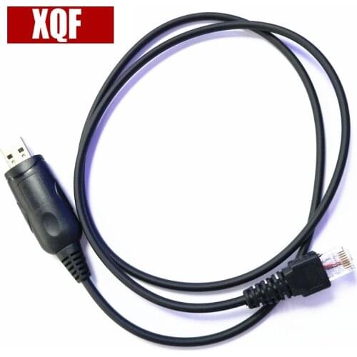 XQF 10PCS USB Programming Cable For KENWOOD Radio TM-271 TK8108