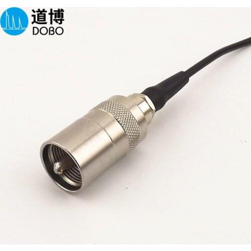 L16 UHF waterproof plug detector, probe wire connector adapter, stainless steel connector