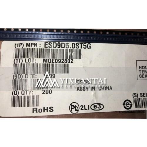 10PCS/LOT 50pcs/lot 100pcs/lot 3000PCS/LOT Free shipping 100% original ESD9D5.0ST5G SOD923